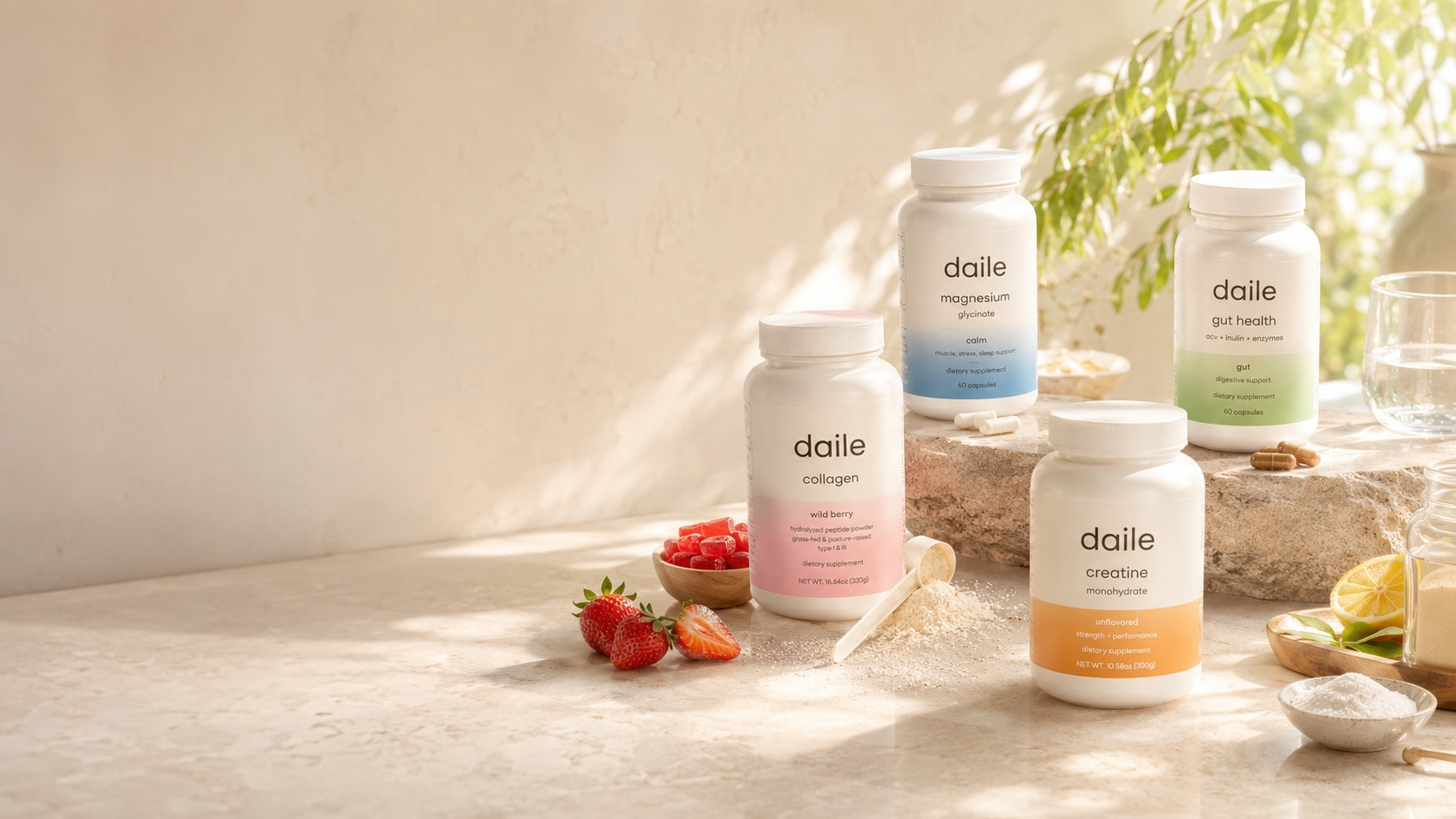 the daile starter: collagen, magnesium and gut health